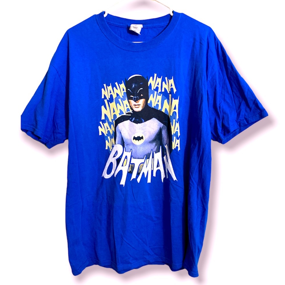 VINTAGE AUTHENTIC ADAM WEST GRAPHIC T-SHIRT PRISTINE CONDITION XL